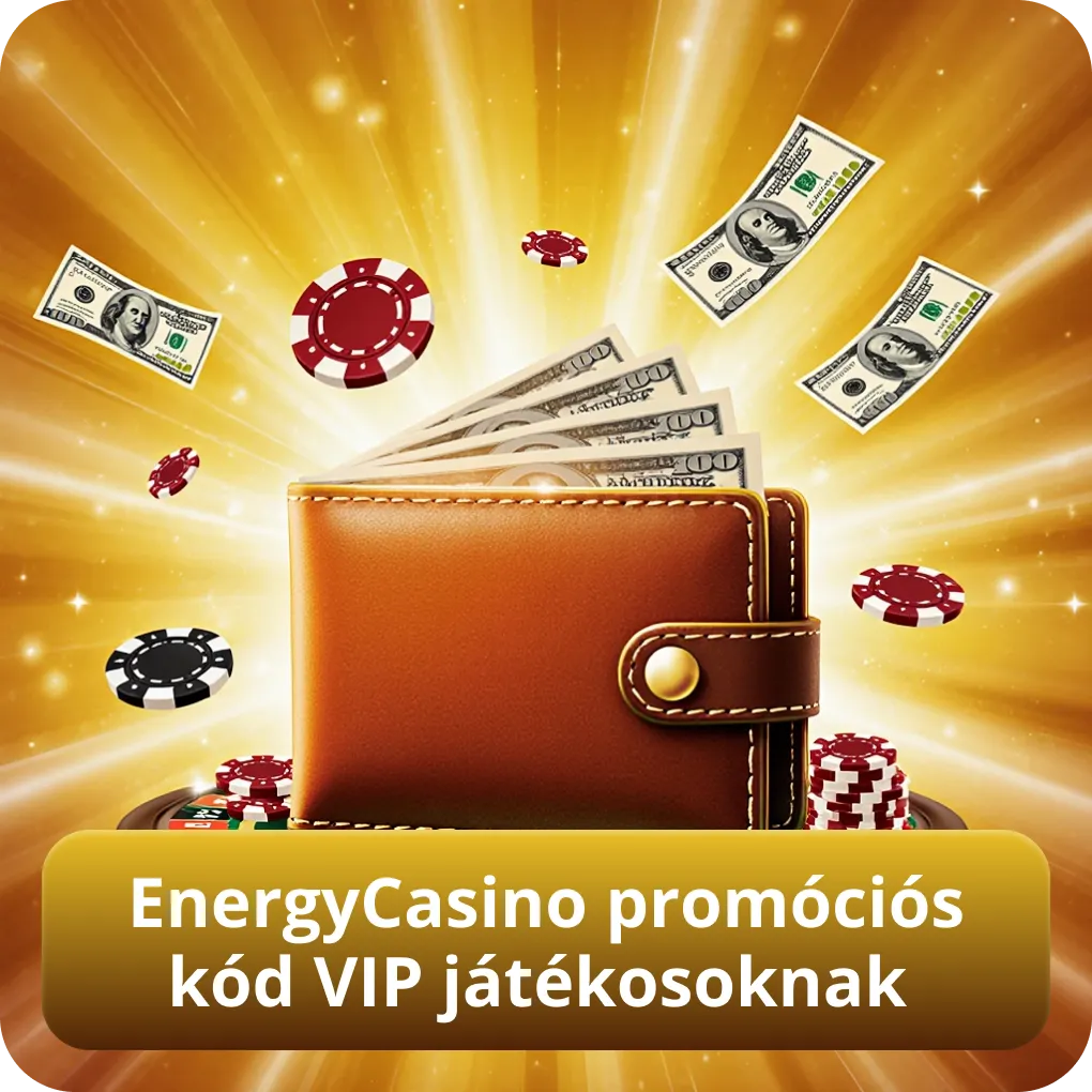 EnergyCasino promóciós kód VIP játékosoknak