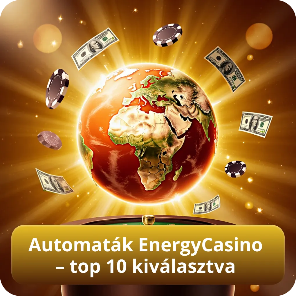 Automaták EnergyCasino – top 10 kiválasztva